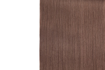 Fototapeta premium Closeup on luxurious glossy brown hair