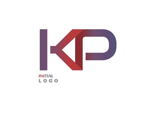 KP Initial Logo for your startup venture