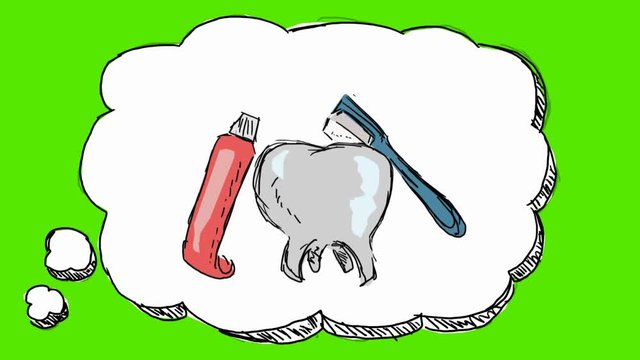 Dental Care - 2D hand drawn animation