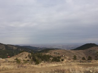 Obraz premium landscape with mountains and clouds