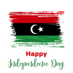 24 December; Libya Independence Day background