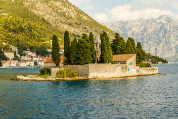 St. George Island in the Bay of Kotor