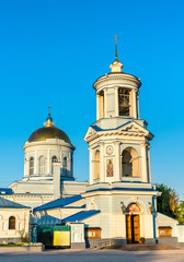 Fototapeta na wymiar Pokrovsky Cathedral in Voronezh, Russia
