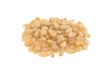 pine nut isolated on white background