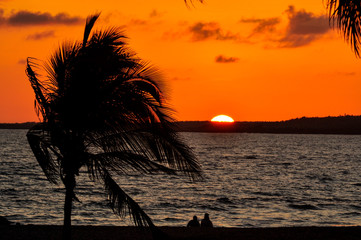 Sunset Galapagos Islands