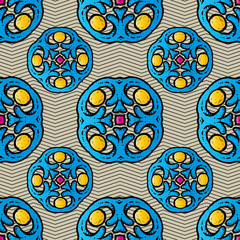 Ornament pattern vector tile