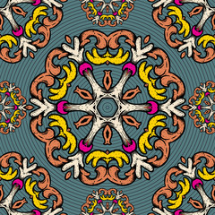 Ornament pattern vector tile