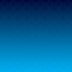 blue vector background with geometric ornament and gradient