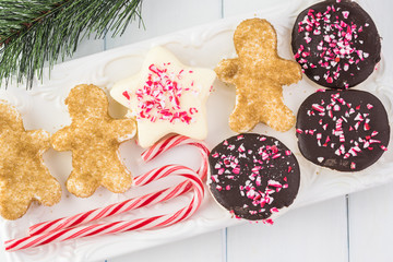 Marshmallows for Christmas holiday.