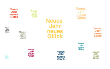 Obraz premium Viele bunte Texte 