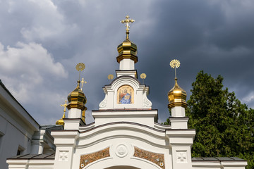 Fototapeta na wymiar Vvedensky Church in Kiev, Ukraine