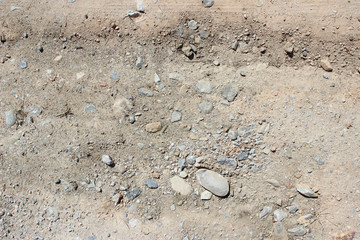 Dirt road surface detail dry soil earth abstract close up