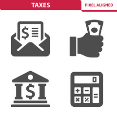 Taxes Icons