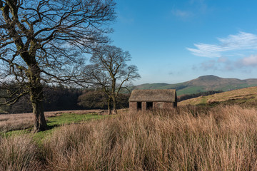 Shutlingsloe Hill in the Peak District National Park.