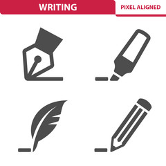 Writing Icons