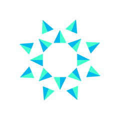 Abstract star logo