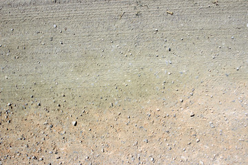 Dirt road surface detail dry soil earth abstract close up