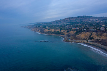 aerial view of the bay