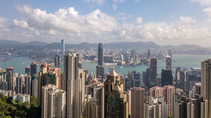 Hong Kong view from the Peak