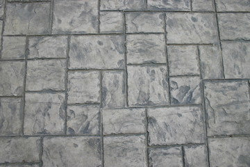 A shot of a stone pavement flooring background