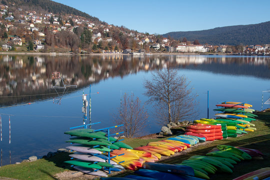 Frankreich Gerardmer Vogesen Luftbilder Reisen