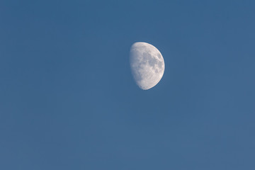 half moon sky