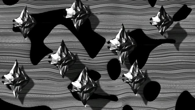 Stylized Manta Flock Loop