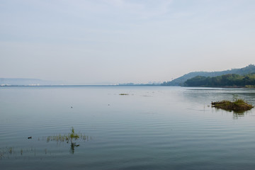 Photograph of a dam situated in India