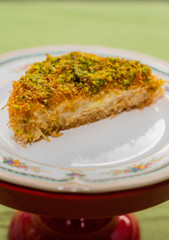 Turkish/Palestinian sweet dish Kunafa