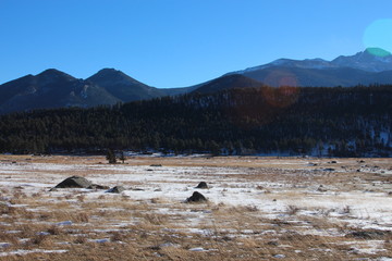 lake in the mountains