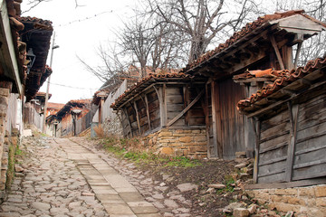 Fototapeta na wymiar View from the historical town of Kotel, Bulgaria