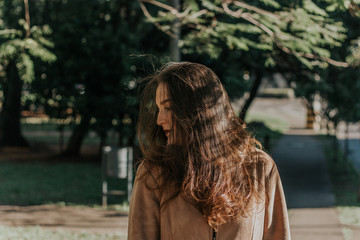 Obraz premium woman in the park