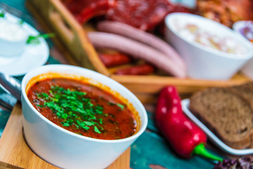 Kharcho, traditional Georgian soup