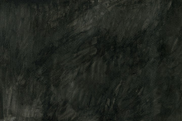  Black with grey ink texture with abstract washes and brush strokes on white watercolor paper background.