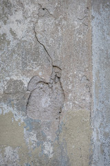 Gebäudeschäden an der Fassade