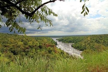 Storm Coming in over Murchsion Falls Park