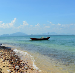 Fototapeta na wymiar plage de thailande