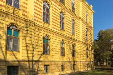 Building of Serbian Orthodox Theological Seminary in town of Srijemski Karlovci, Vojvodina, Serbia