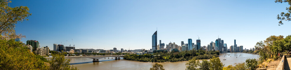 Obraz premium Brisbane Skyline