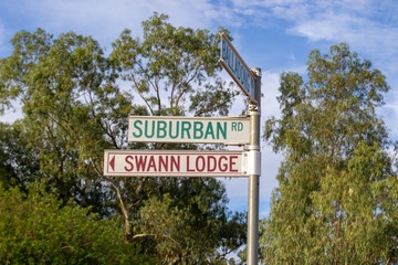 Signal on Perth city