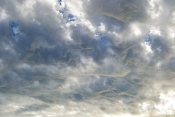 Meteorological phenomenon nice clouds