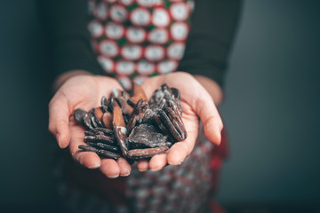 Burned gingerbread cookies