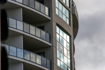 Architecture dettails of a building in Australia