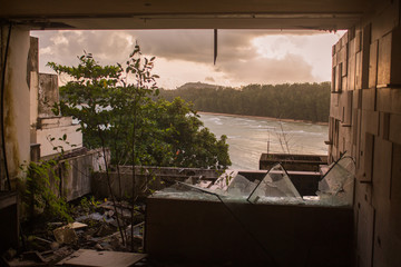 Hotel Disappointing Luxury Room view Horror Halloween Phuket Thailand