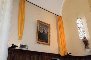 CHATEAU ET EGLISE DE BRESSIEUX - ISERE - DAUPHINE