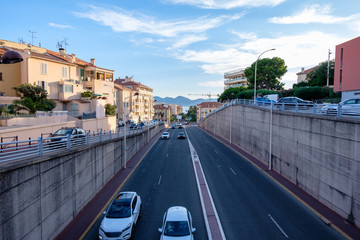 Unusual roads in Cannes