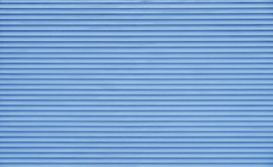 Blue horizontal roller shutter blinds