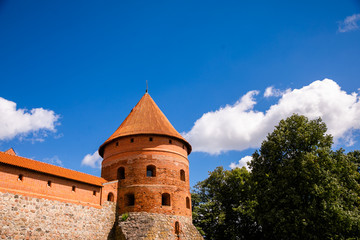 Trakai Island Castle in Lithuania