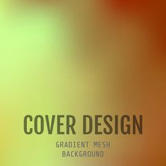 Abstract background with abstract smooth pantone color. Cover design. Gradient mesh.