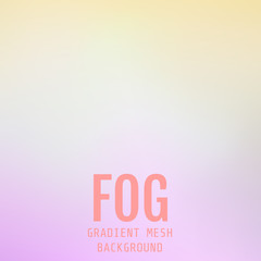 Abstract Creative concept vector multicolored fog. Background For Web and Mobile Applications, art illustration template design, business infographic and social media, modern decoration.